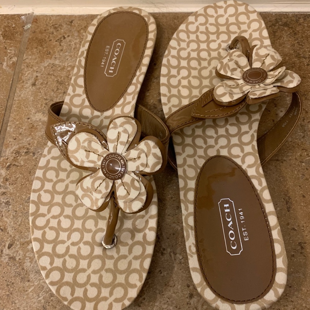Coach Flower Sandal